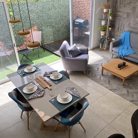 Villa Casa Familiar Cerca De La Playa Con Terraza Privada Cancún Esterno foto