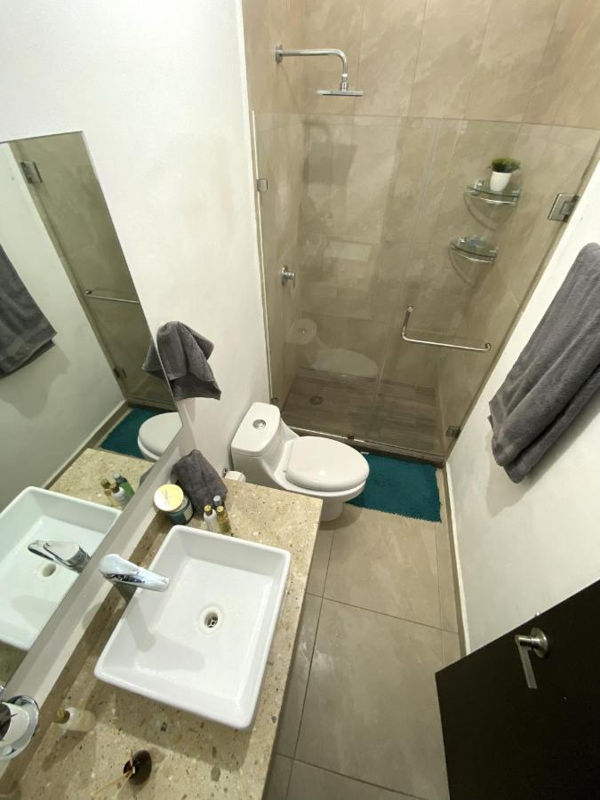 Villa Casa Familiar Cerca De La Playa Con Terraza Privada Cancún Esterno foto