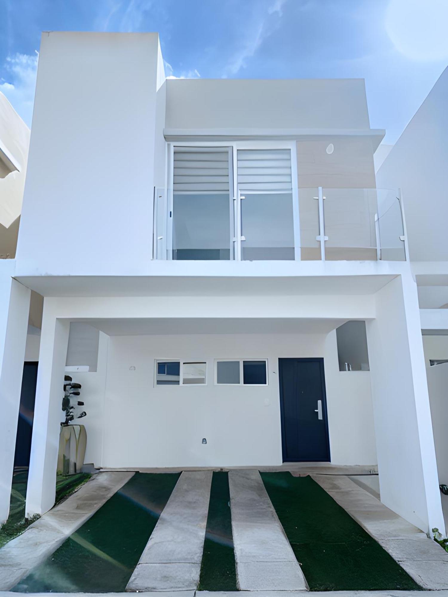 Villa Casa Familiar Cerca De La Playa Con Terraza Privada Cancún Esterno foto